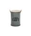 Lot de 3 Coffres Bidon Design Loft 51cm Gris