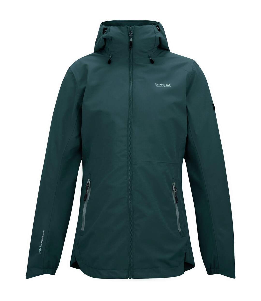 Womens/ladies Hamara Iv Waterproof Jacket Mediterranean Green Regatta-1
