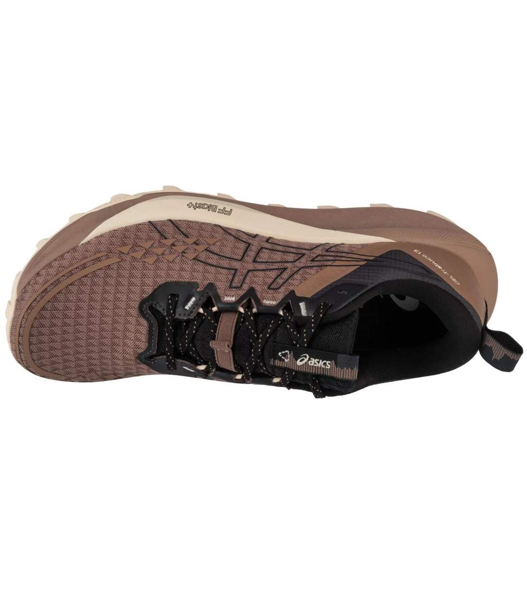 Chaussures Course À Pied Gel Trabuco Homme Marron Asics-3