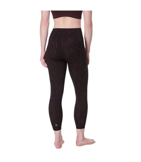 Legging Motif/style Panthère Ultimate Femme Marron Sweaty Betty
