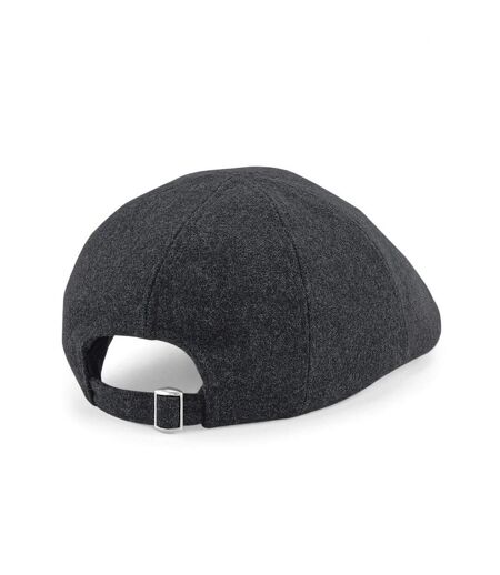 Casquette Unisexe En Laine Melton Adults Ivy Cap Gris Foncé Beechfield