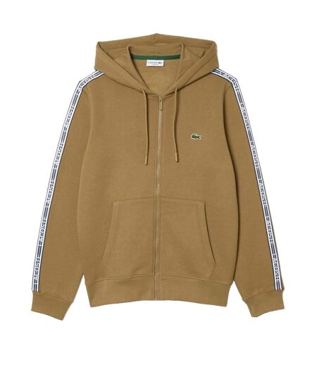 Veste À Capuche Homme Marron Lacoste