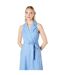 Robe mi-longue femme bleu Principles