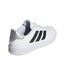 Baskets Motif/style 3 Rayures Courtblock Femme Blanc Adidas-2
