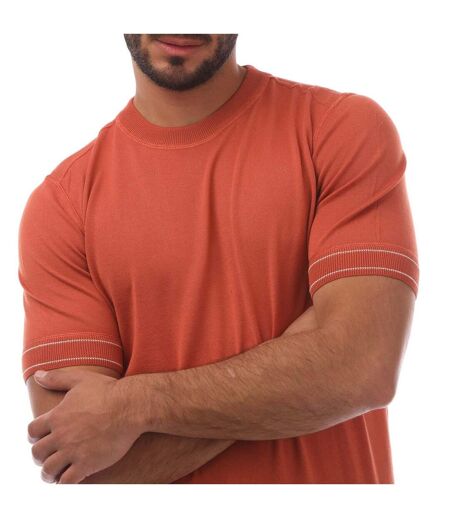 T-shirt Horelli Homme Orange Boss