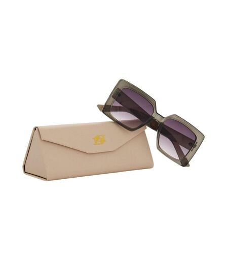 Glitzy Diamante Sunglasses One Size Grey Dune London