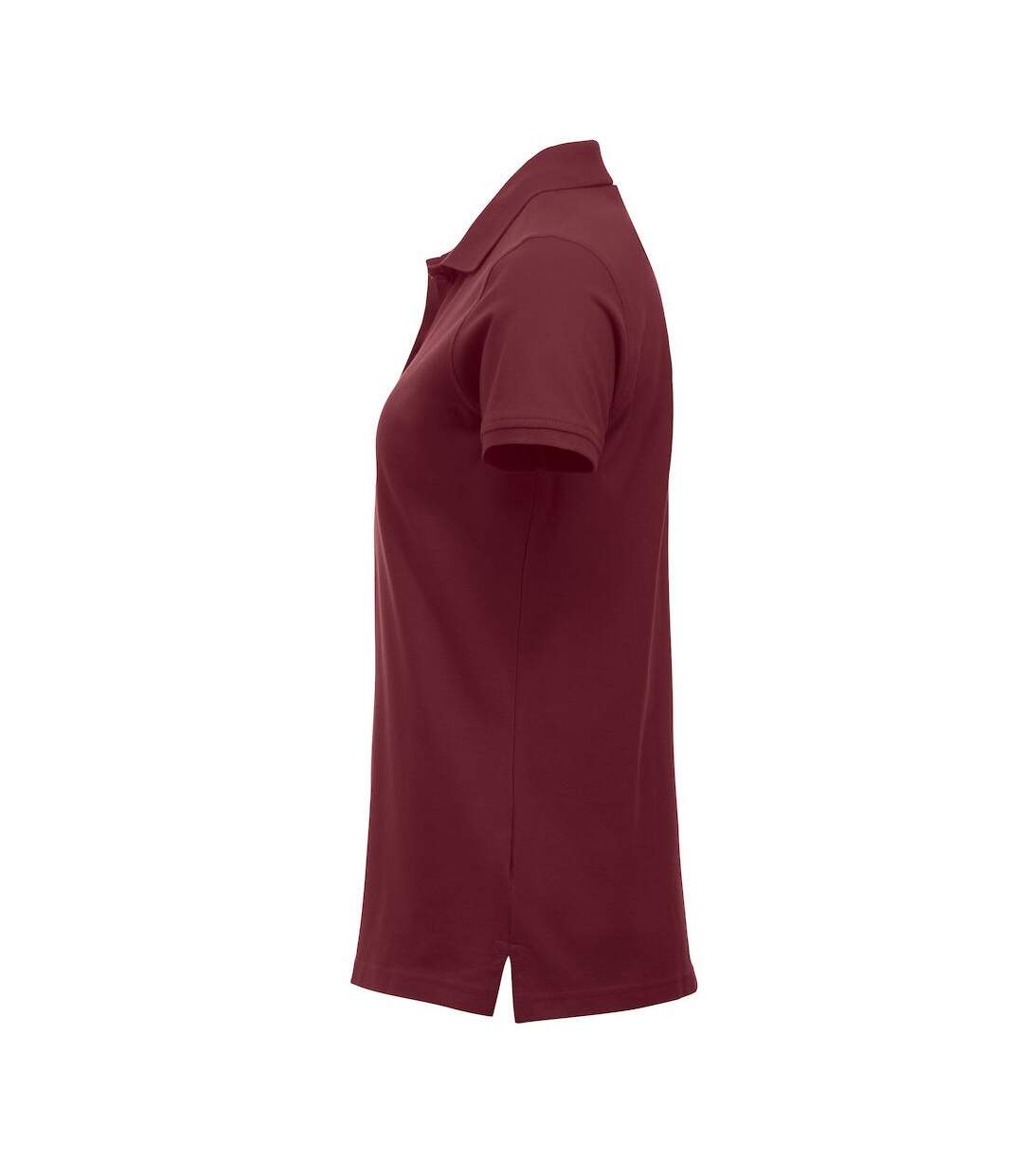 Polo marion femme bordeaux Clique