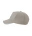 Casquette De Baseball Motif/style 5 Panneaux Recy Five Piping Adulte Gris Blanc Atlantis Headwear-3