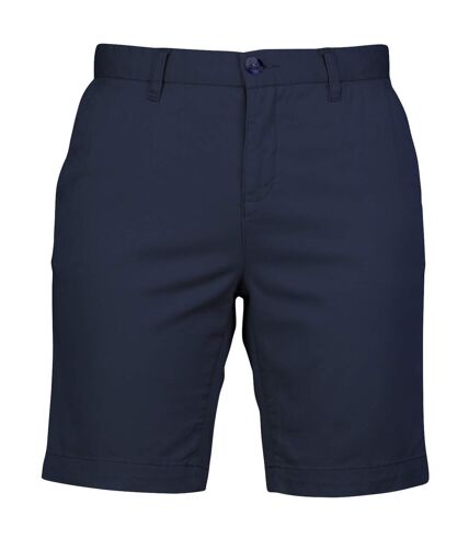 Front Row Womens/Ladies Cotton Rich Stretch Chino Shorts (Navy)