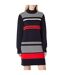 Womens/ladies C_fuenta Dress Black Red Boss-1