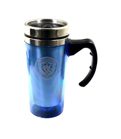 Manchester City FC - Mug de voyage (Bleu) (Taille unique) - UTBS4129