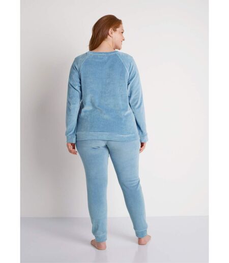 Pantalon de pyjama en velours côtelé