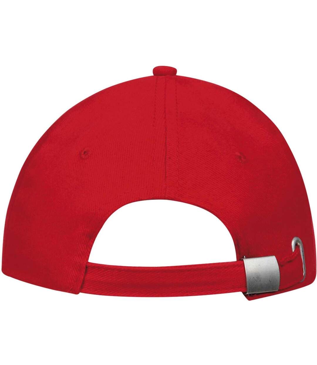 SOLS Unisex Buffalo 6 Panel Baseball Cap (Red/White) - UTPC372-2