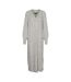 Robe grise femme vero moda philine-1