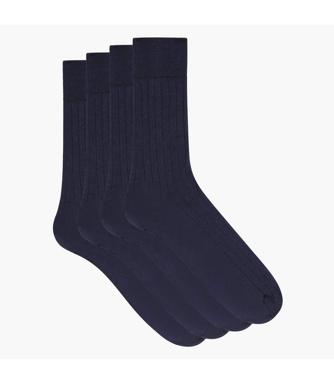 Lot de 2 Paires de Mi-Chaussettes Fil d'Ecosse