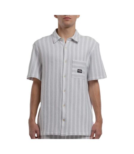 Chemise ecru/verte homme teddy smith akuma