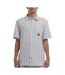 Chemise ecru/verte homme teddy smith akuma-1