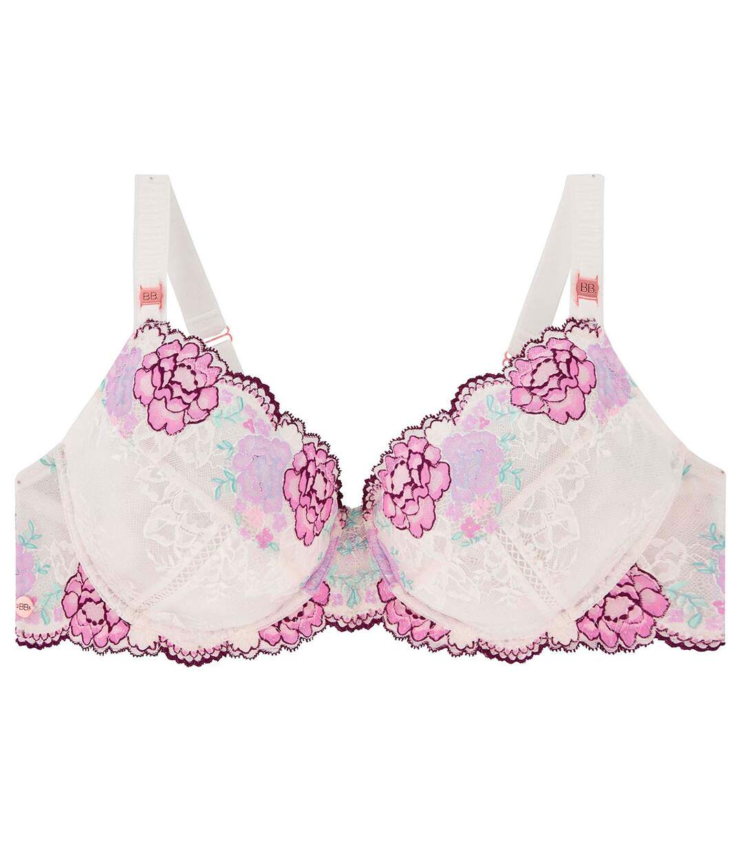 Soutien-gorge armatures grand maintien ivoire Glycine-1