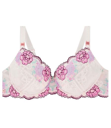 Soutien-gorge armatures grand maintien ivoire Glycine