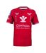 Haut De Rugby Motif/style Rétro Scarlets Homme Rouge Écarlate Castore-1
