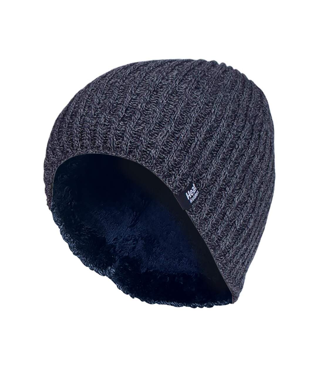 Bonnet Homme Thermique Tricot avec Doublé Polaire