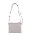 Womens/ladies margot suede handbag one size light grey Eastern Counties Leather