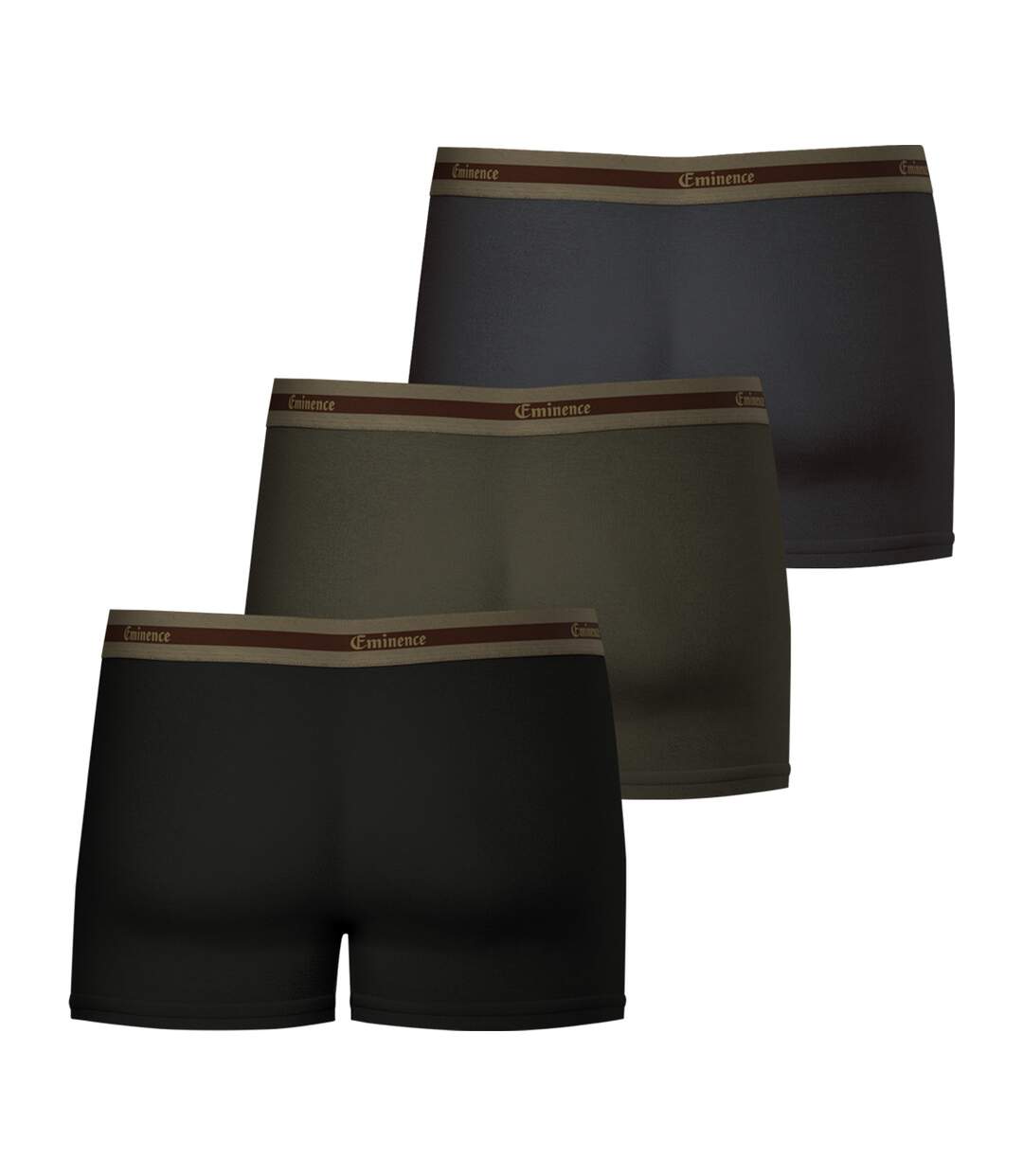 Lot de 3 boxers homme Sélection Coton Bio Eminence-4