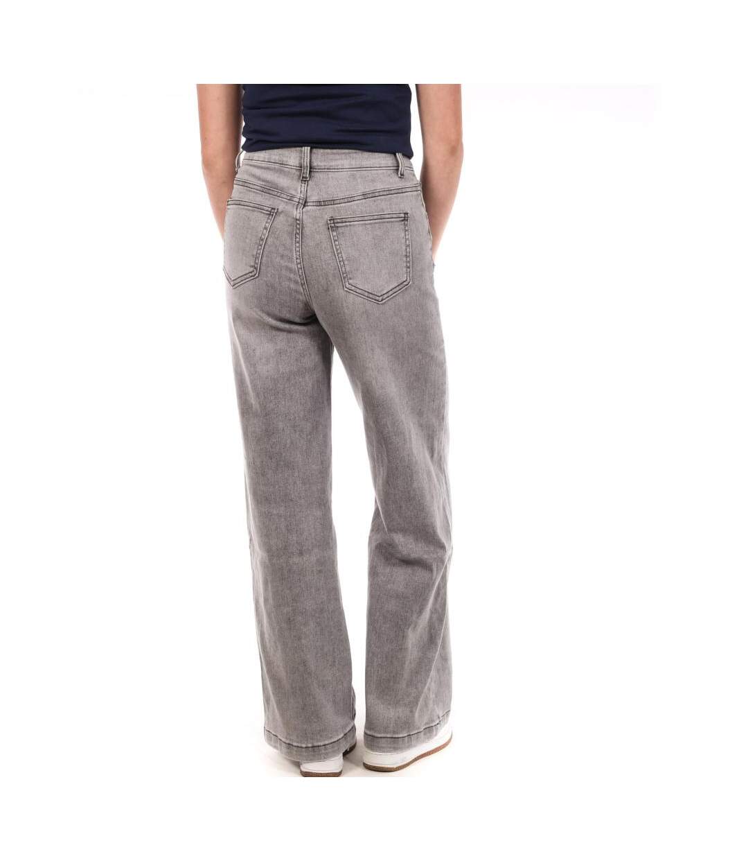 Jean droit gris clair femme monday premium 1877x-2