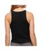 Débardeur noir femme superdry superdry ruched-2