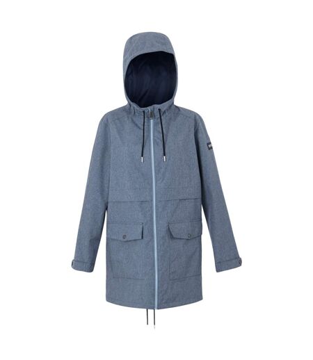 Veste imperméable navaeh femme bleu ciel / denim foncé Regatta