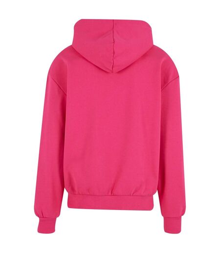 Sweat À Capuche Adulte Rose Vif Build Your Brand