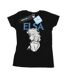 Disney Femmes/Ladies - Frozen Elsa Profile Sketch Cotton T-Shirt (Noir) - UTBI21958-1