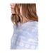Womens/ladies Snowflake Relaxed Fit Top Light Blue PJ Salvage-3