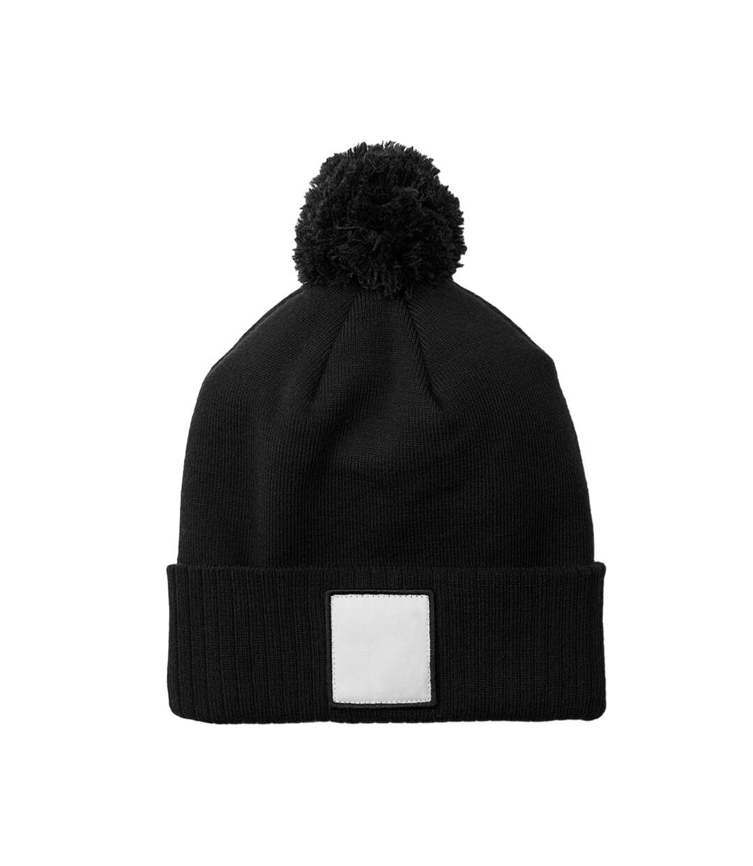 Bonnet Adulte Noir Blanc Beechfield-2