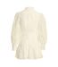 Robe Courte Motif/style Lacets Remy Femme Blanc Cassé Bardot-3