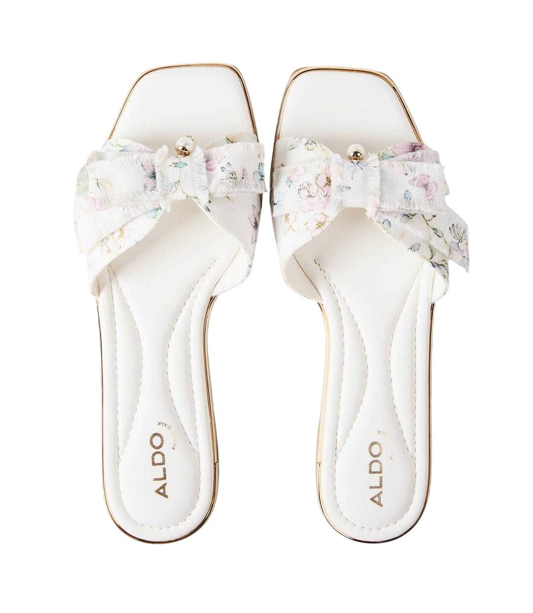 Womens/ladies Rhuli Floral Flat Sandals Multicoloured Aldo-3