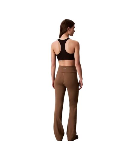 Pantalon Femme Marron Clair Calvin Klein