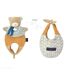 Doudou amusette polyester collection LES PETITS FUTÉS Ours-3