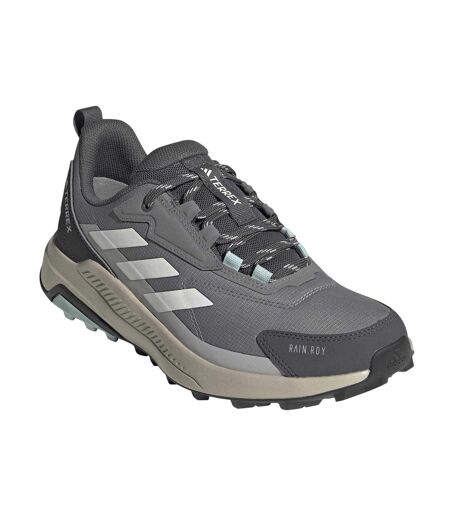 Womens/ladies Terrex Anylander Rain.rdy Hiking Shoes Grey White Adidas