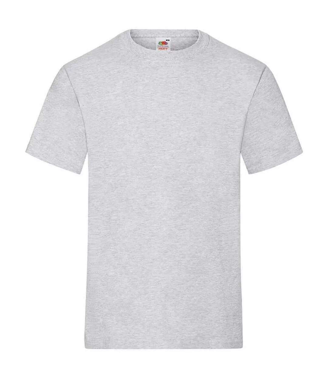 T-shirt Adulte Gris Chiné Fruit Of The Loom-1