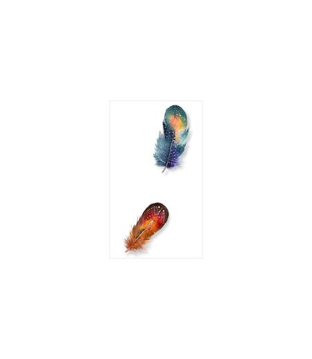 Papier Peint Plumes Colorées 50x1000cm