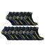 Sock Snob - 15 Pairs Mens Short Work Socks