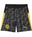 Short De Foot Motif/style Puma 2025/26 Adulte Noir Jaune Borussia Dortmund-2