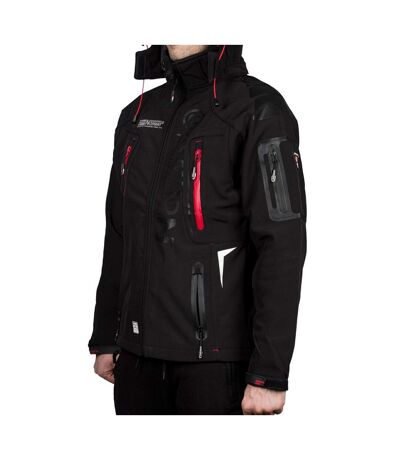 Blouson Noir Homme Geographical Norway Techno