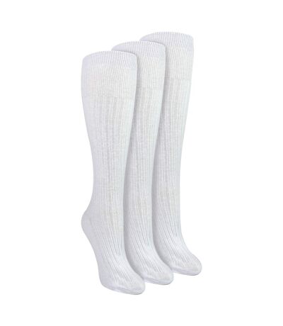 Sock Snob - Lot de 3 chaussettes hautes 100 % coton pour femme
