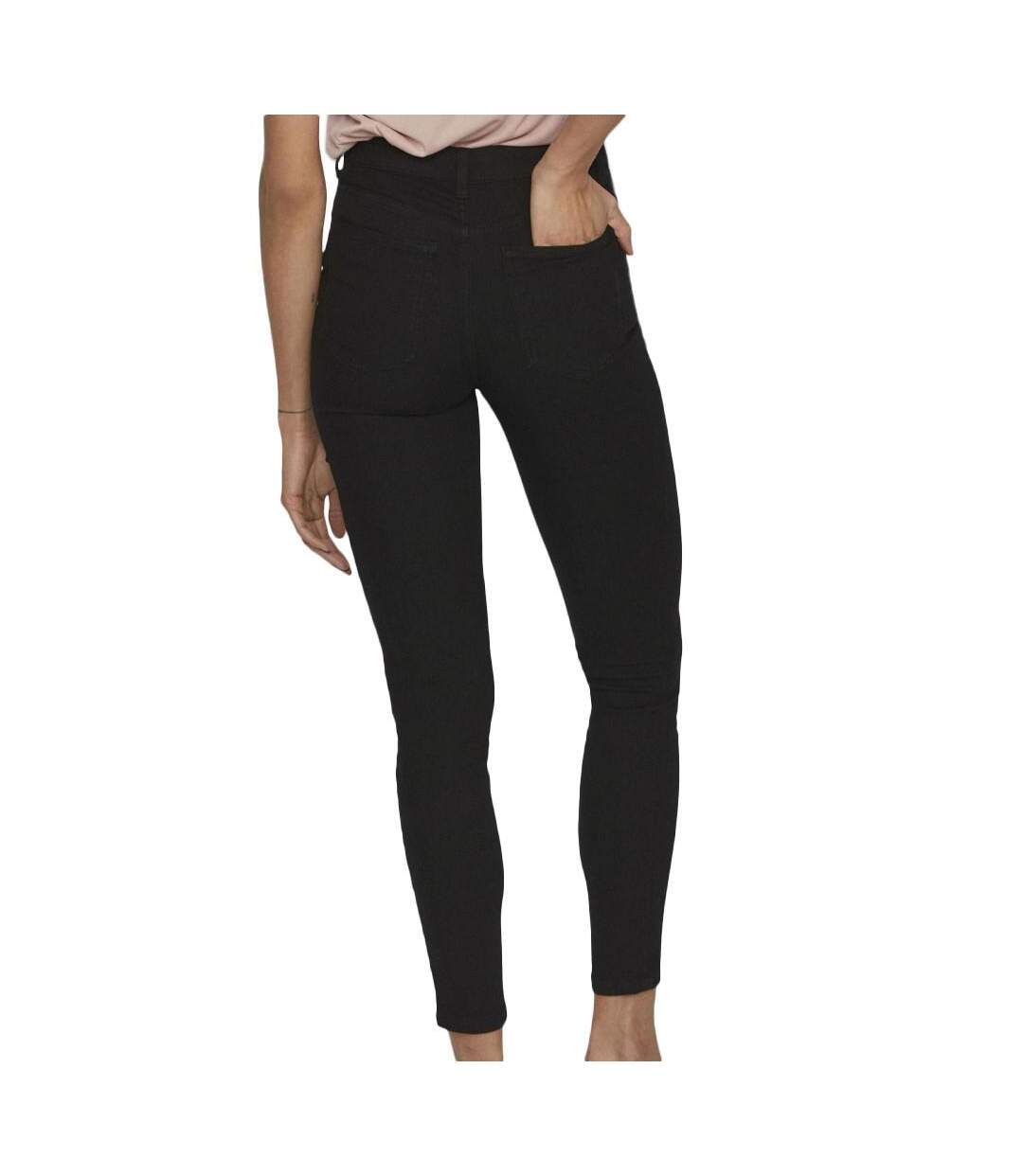 Jegging Noir Femme Vila Eggy Ana - S