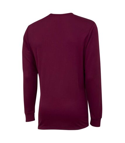 Umbro Mens Club Long-Sleeved Jersey (New Claret)