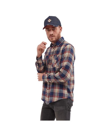 Chemise plaid avec poche Jack Vondutch