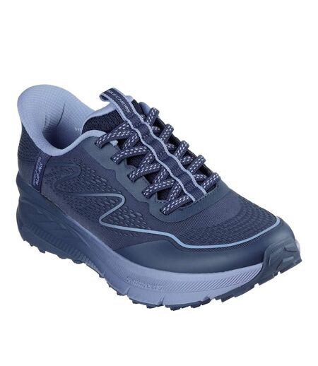 Womens/ladies Switch Back Mist Hiking Shoes Navy Skechers