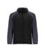 Unisex Adult Minsk Insulated Padded Jacket Lead Black Roly-1